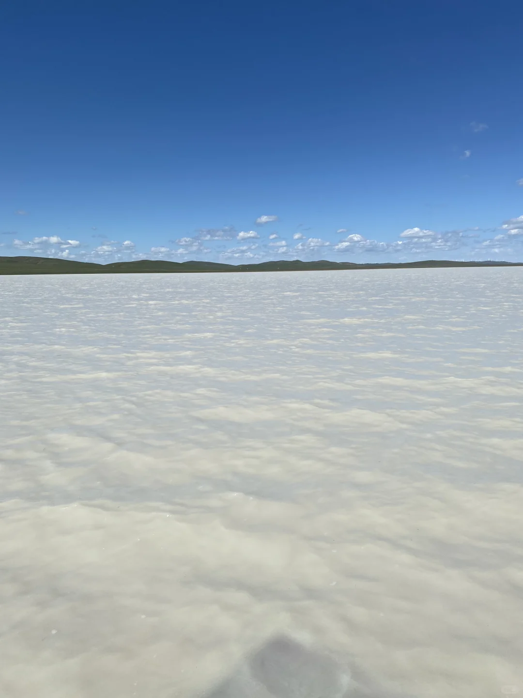 后悔才来！牛奶湖真的很白啊！！