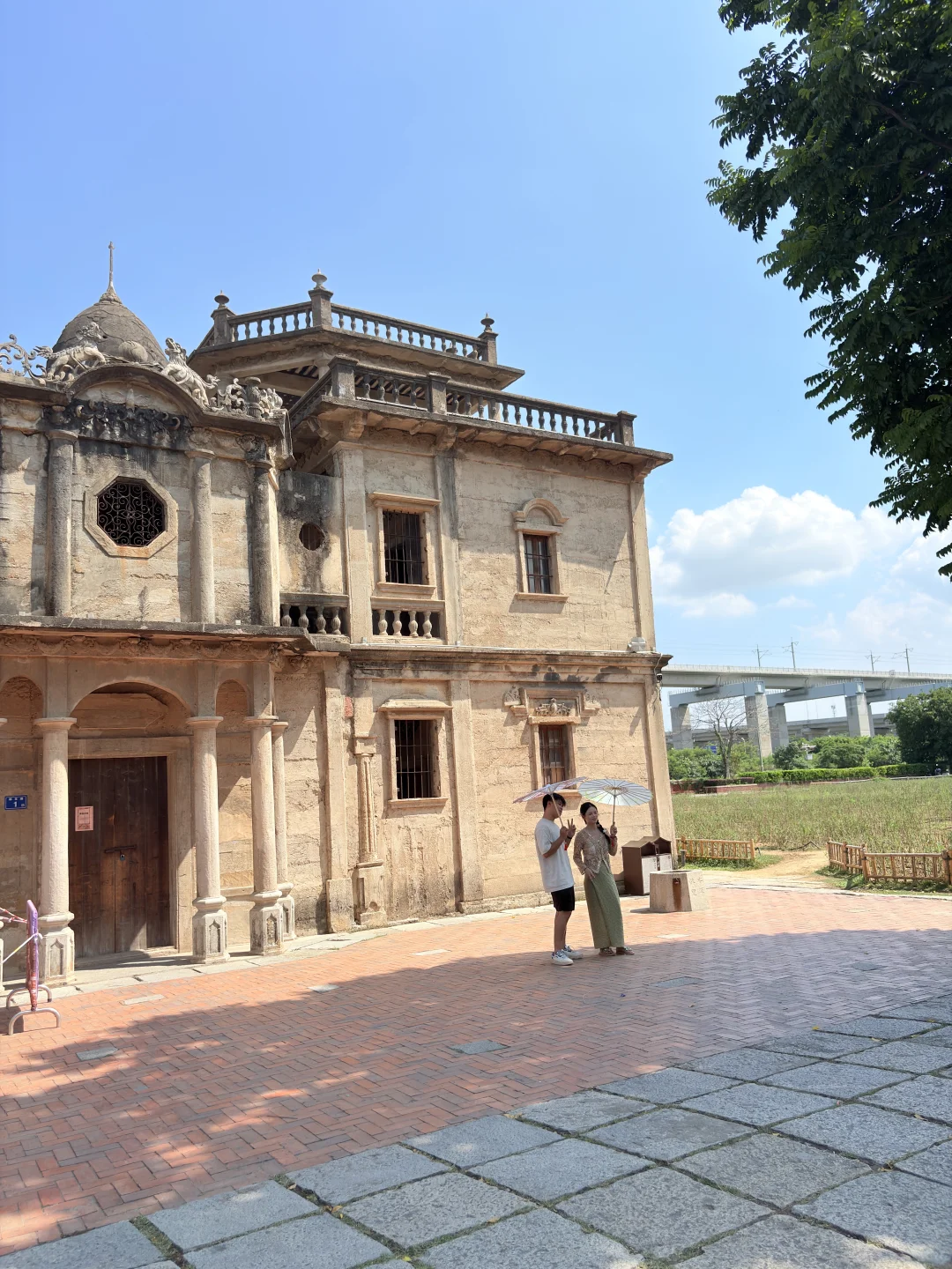 泉州旅游，梧林传统村落，有趣的建筑物