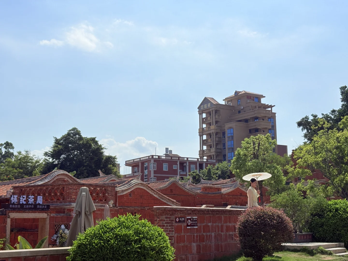 泉州旅游，梧林传统村落，有趣的建筑物
