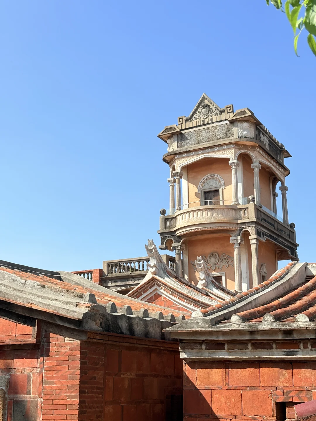 泉州旅游，梧林传统村落，有趣的建筑物