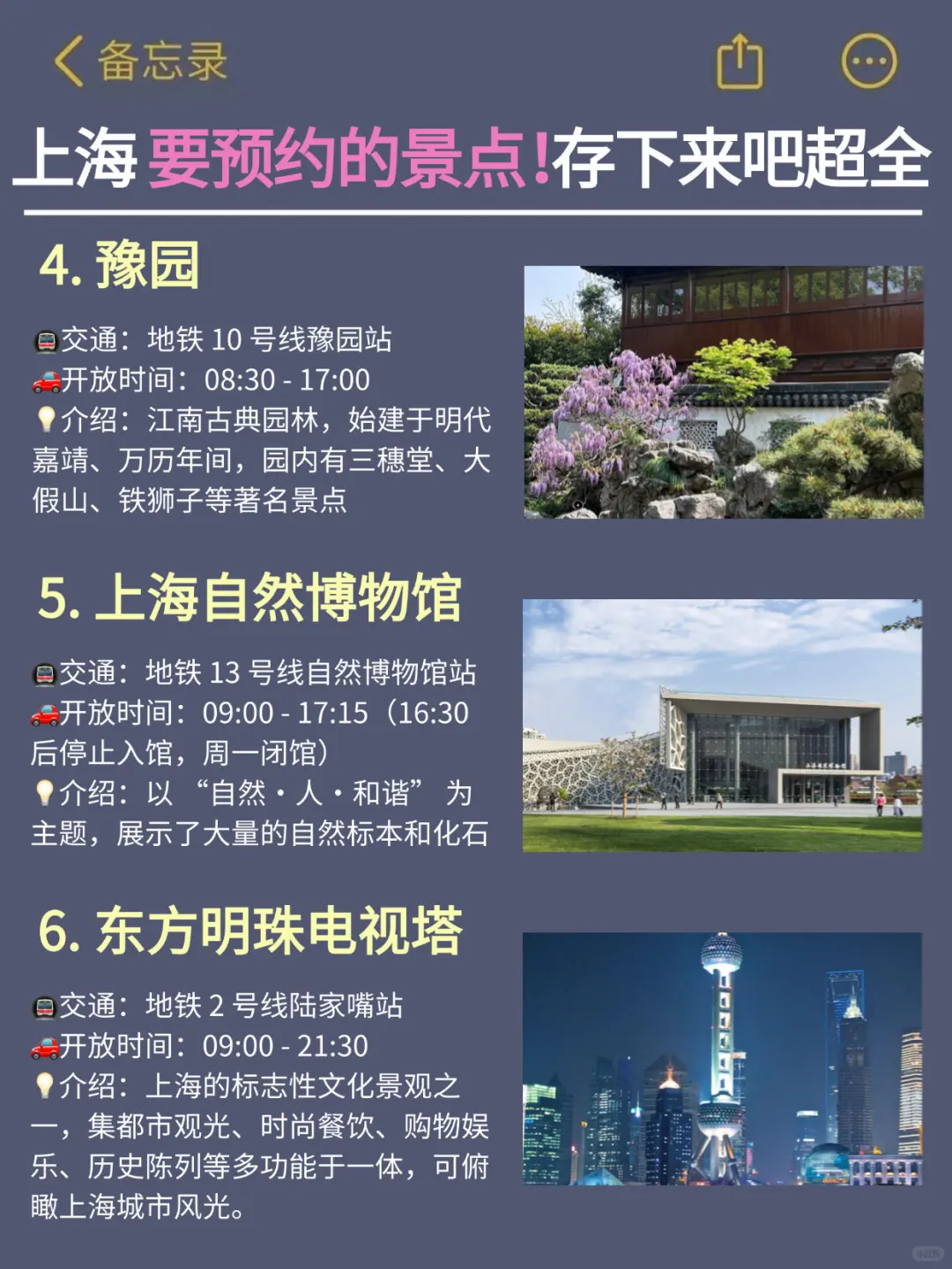 女大旅游攻略之上海站📍｜热门景点预约指南！