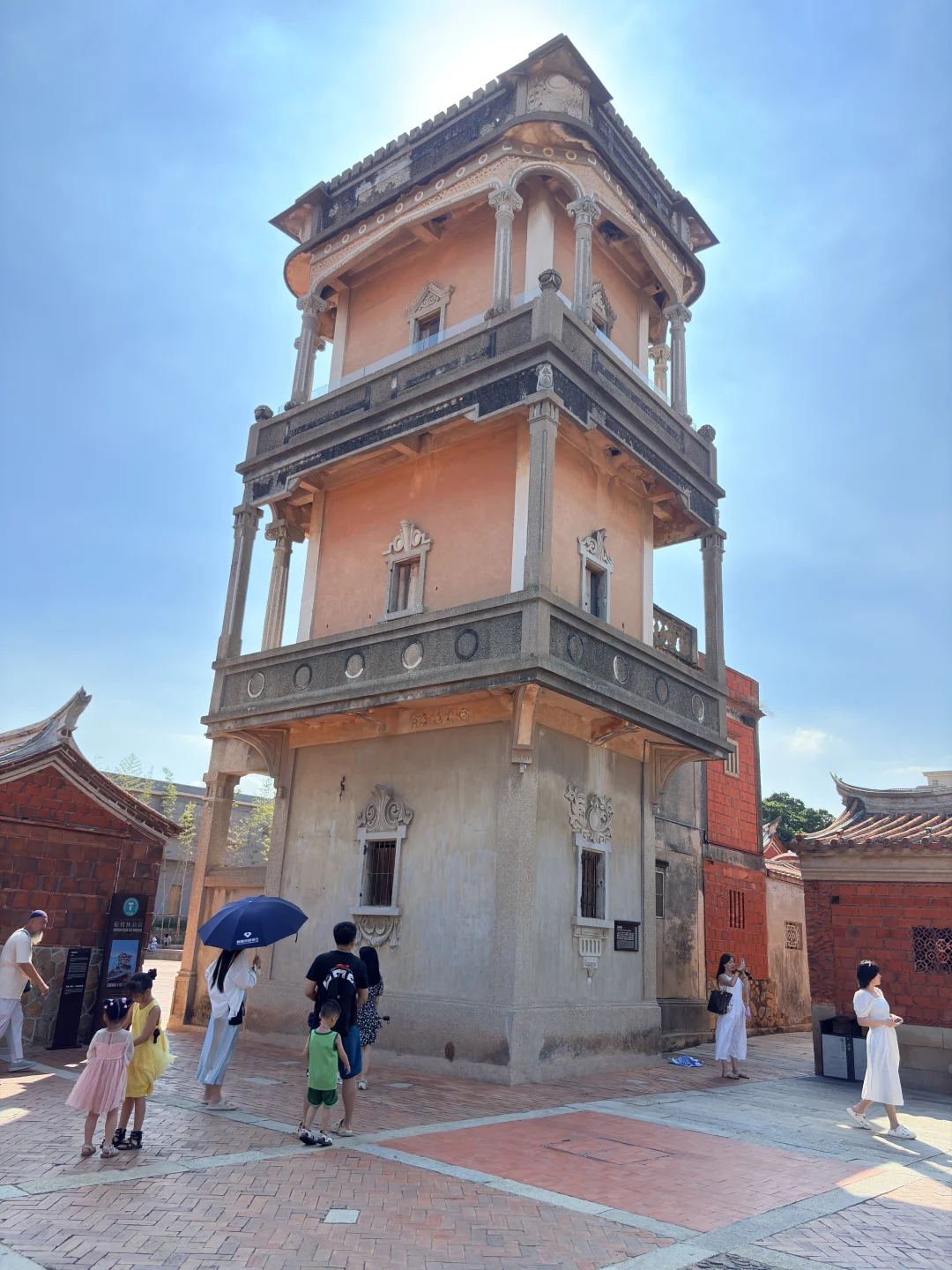 泉州旅游，梧林传统村落，有趣的建筑物