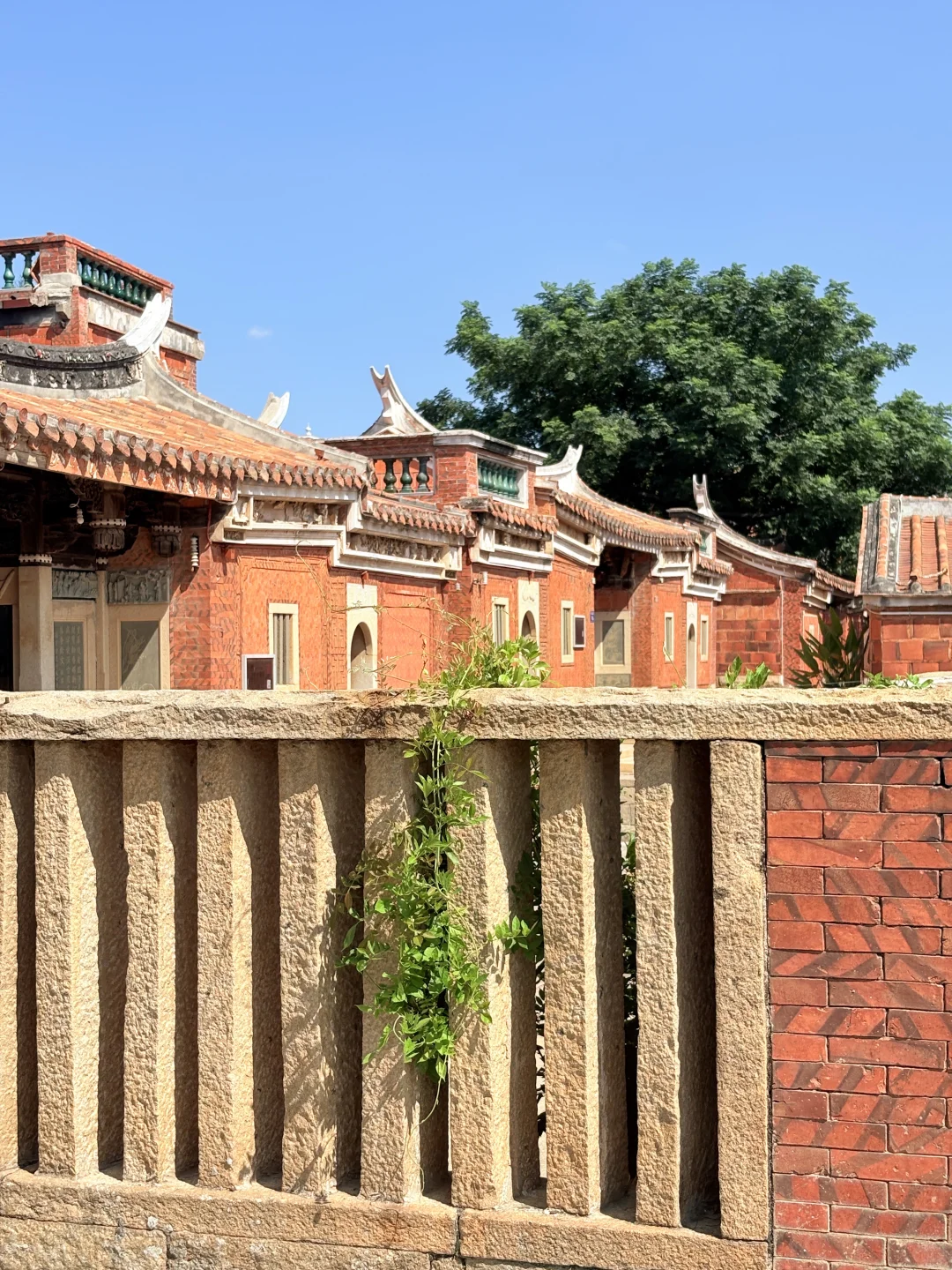 泉州旅游，梧林传统村落，有趣的建筑物