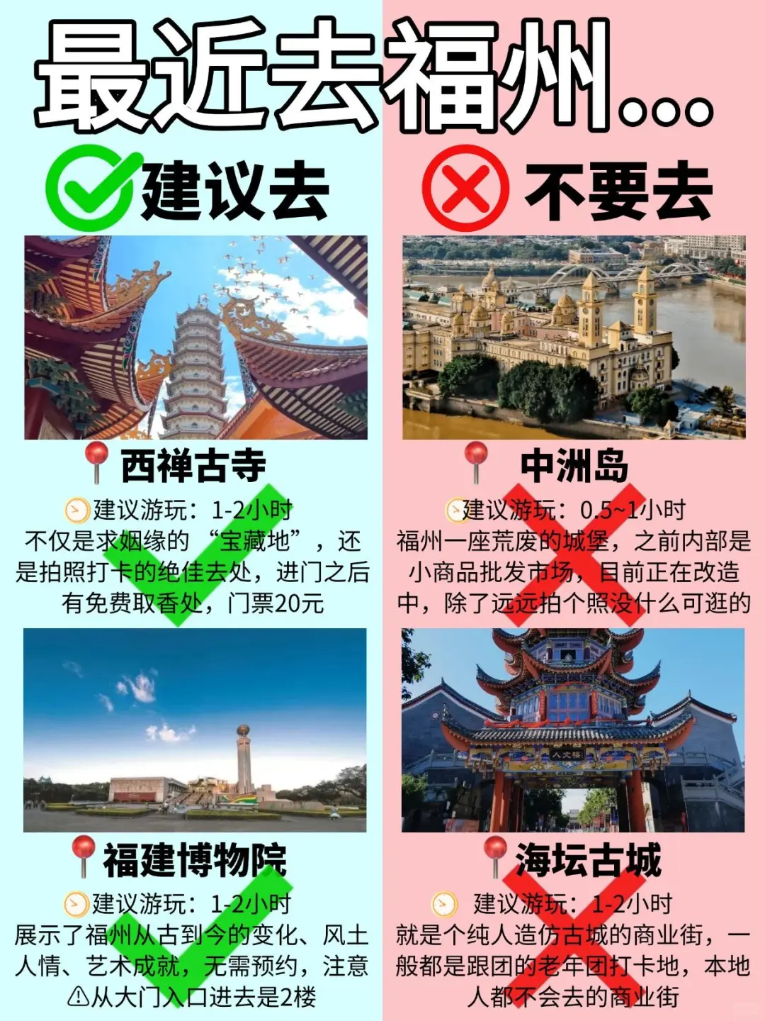 有福之州|福州一日游超详细攻略✨