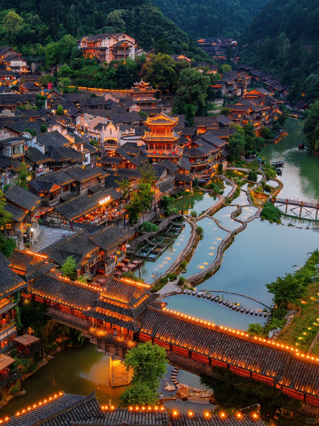 上过央视‼️黔北大山深处的世外桃源太美了