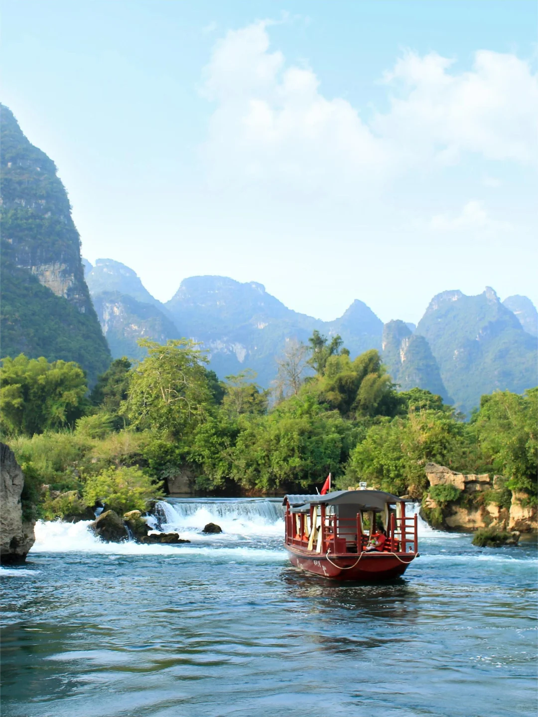 带娃去22℃的崇左过春节🌞，人少景还更美。。。