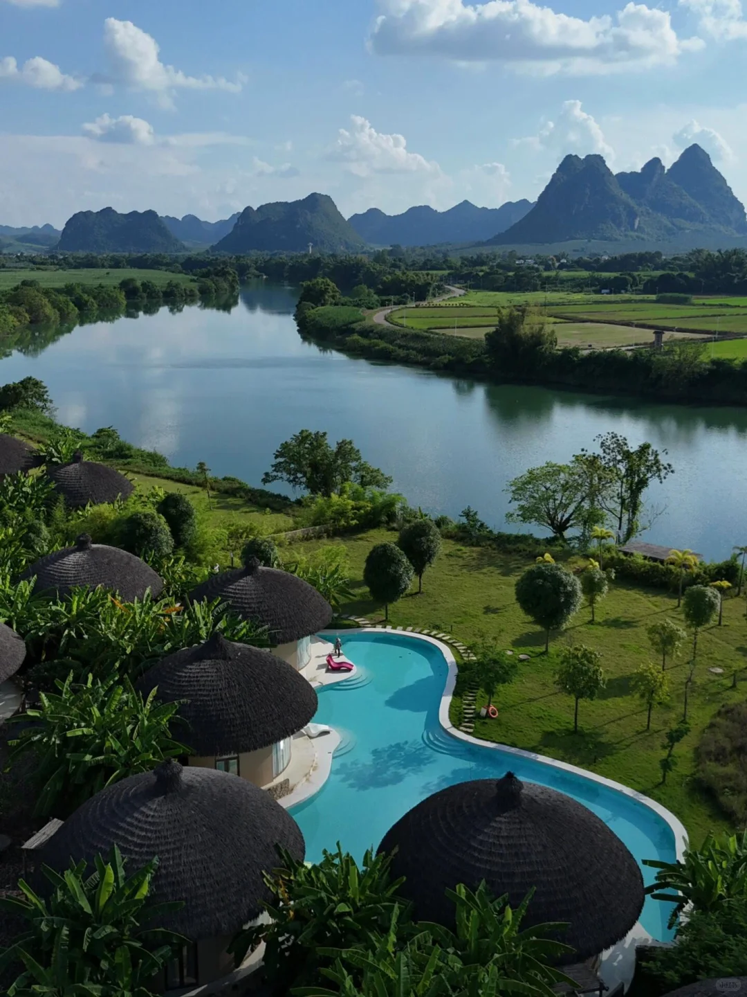 带娃去22℃的崇左过春节🌞，人少景还更美。。。