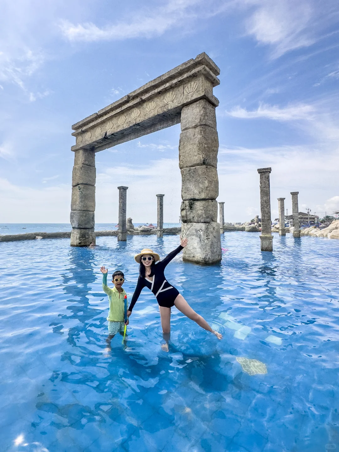 迄今为止，带娃最喜欢的海边乐园出现了❗️