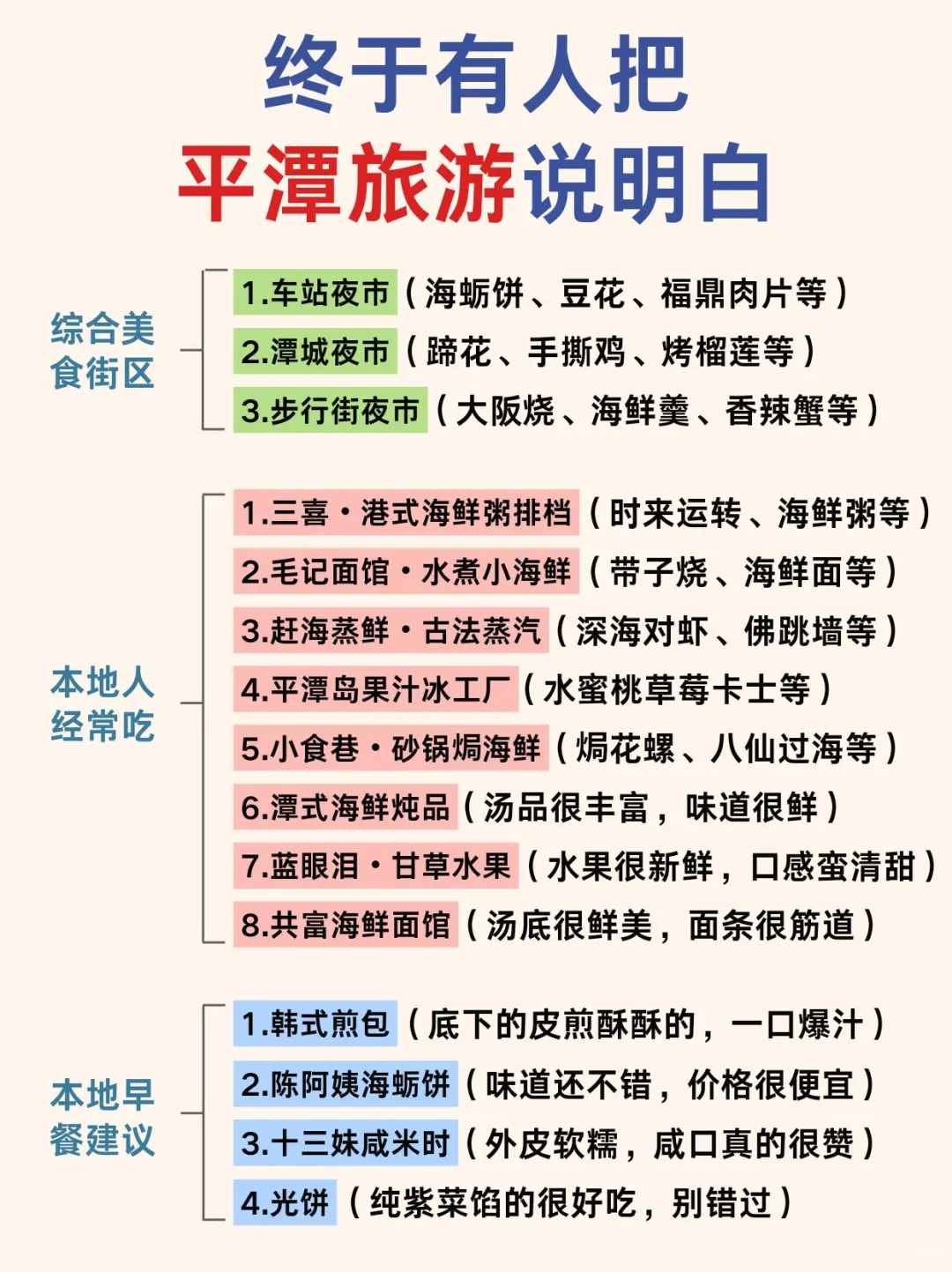 平潭旅游攻略|终于有人把平潭旅游说明白了！