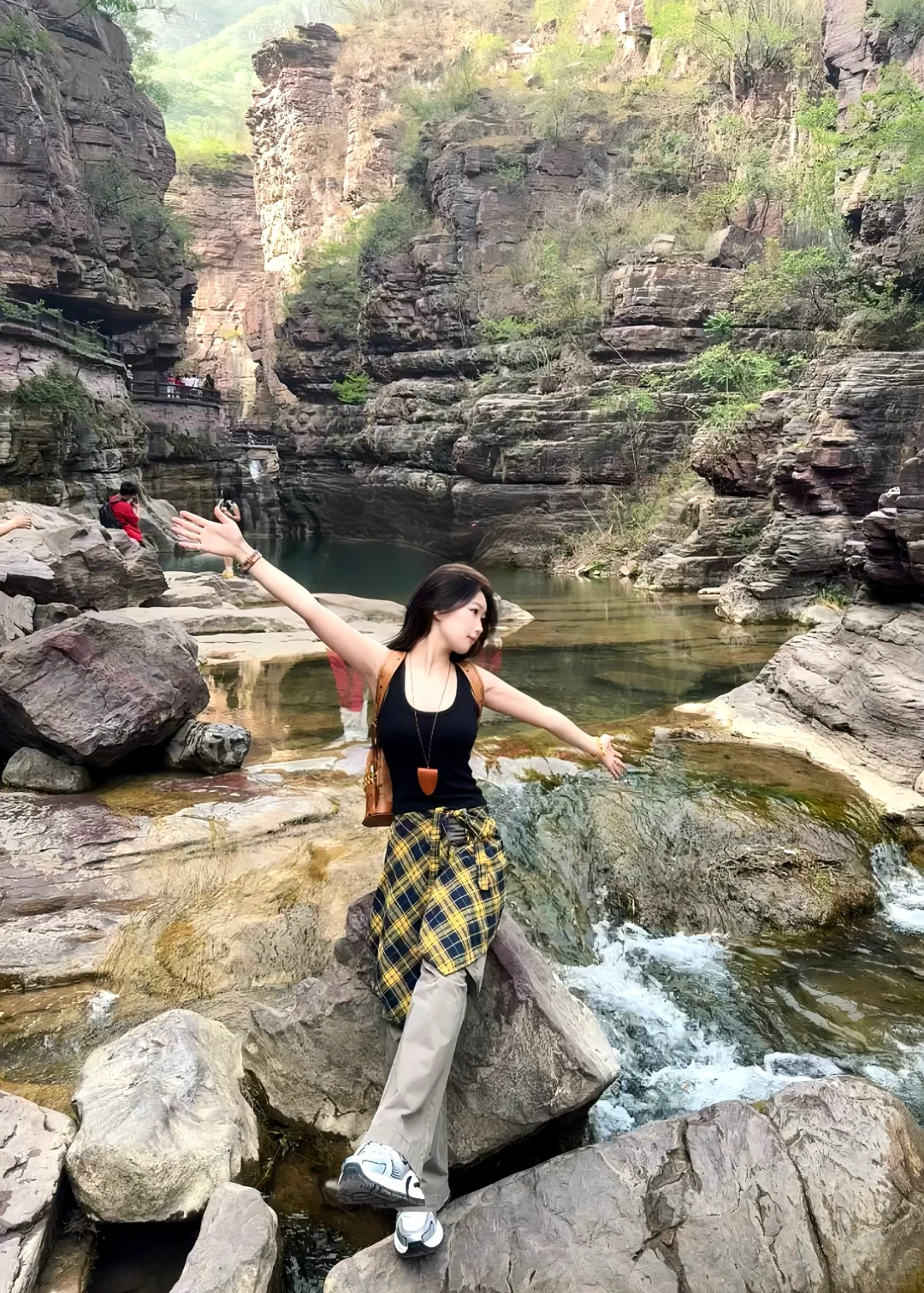 云台山世界地址公园，五一必冲景点！超美！🙌