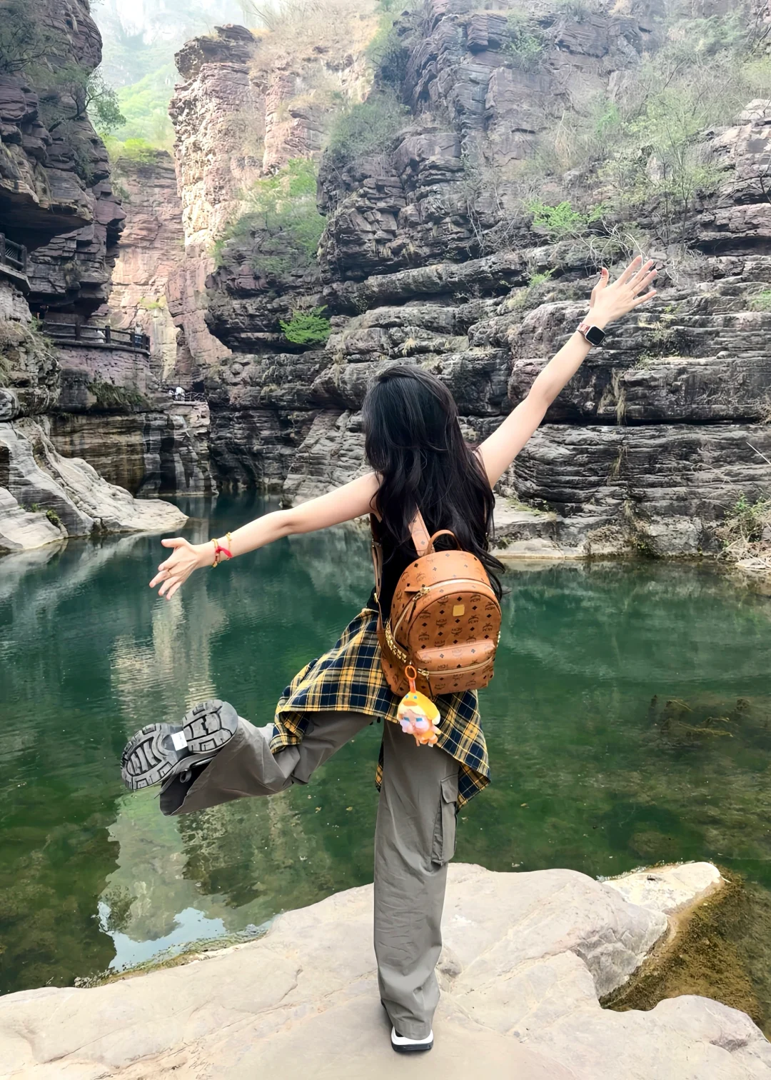 云台山世界地址公园，五一必冲景点！超美！🙌