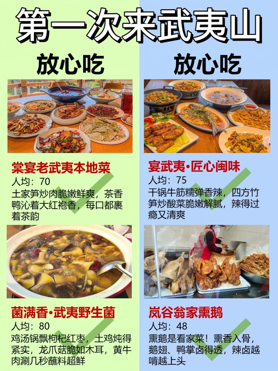 第一次去武夷山别乱逛❗️ 不要去🆚放心