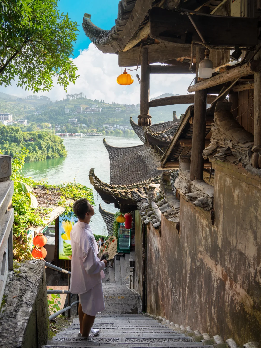 比起长沙‼️我更喜欢湘西这座仙侠千年古镇