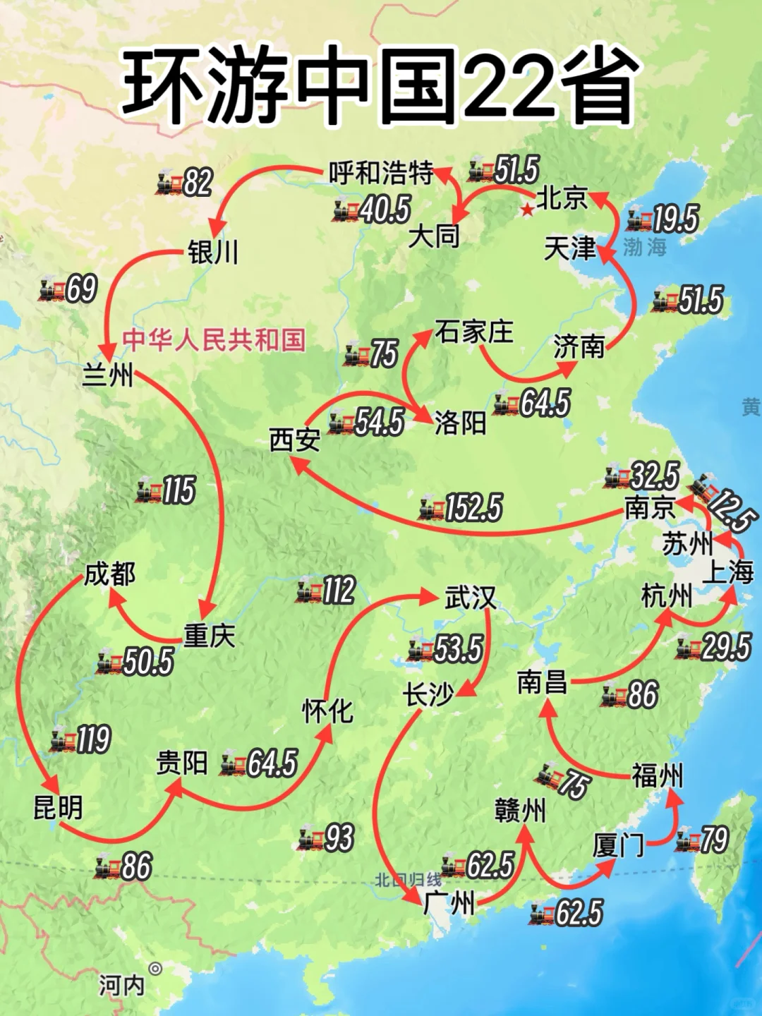 给勇敢的人提供1700块环游中国22省的攻略