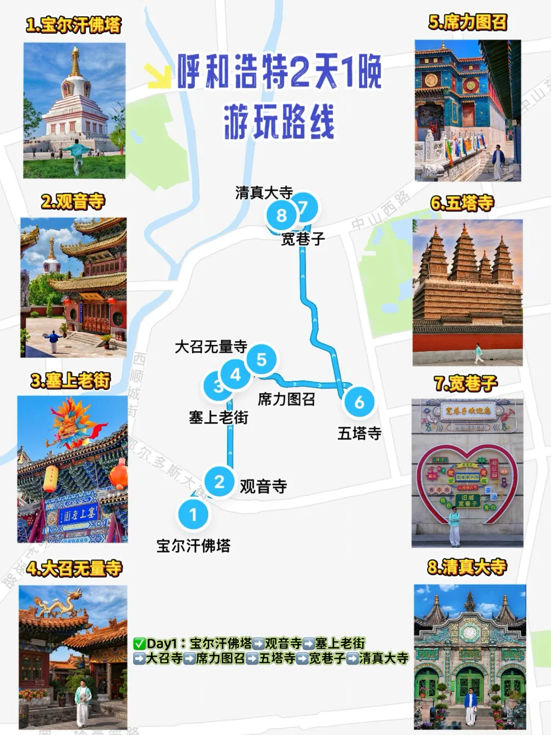 人生建议‼️去呼和浩特拍完这❶❽张图再离开