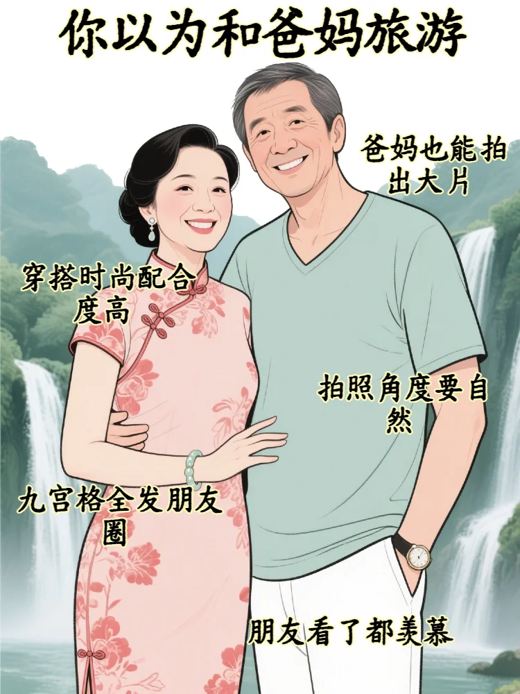 你以为和爸妈旅游vs实际上和爸妈旅游