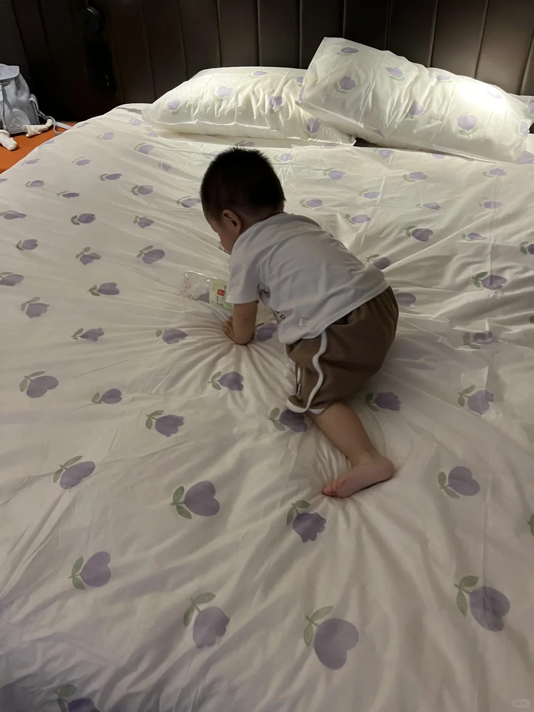 带娃旅游睡了三天了没起球！没掉毛！没破损！
