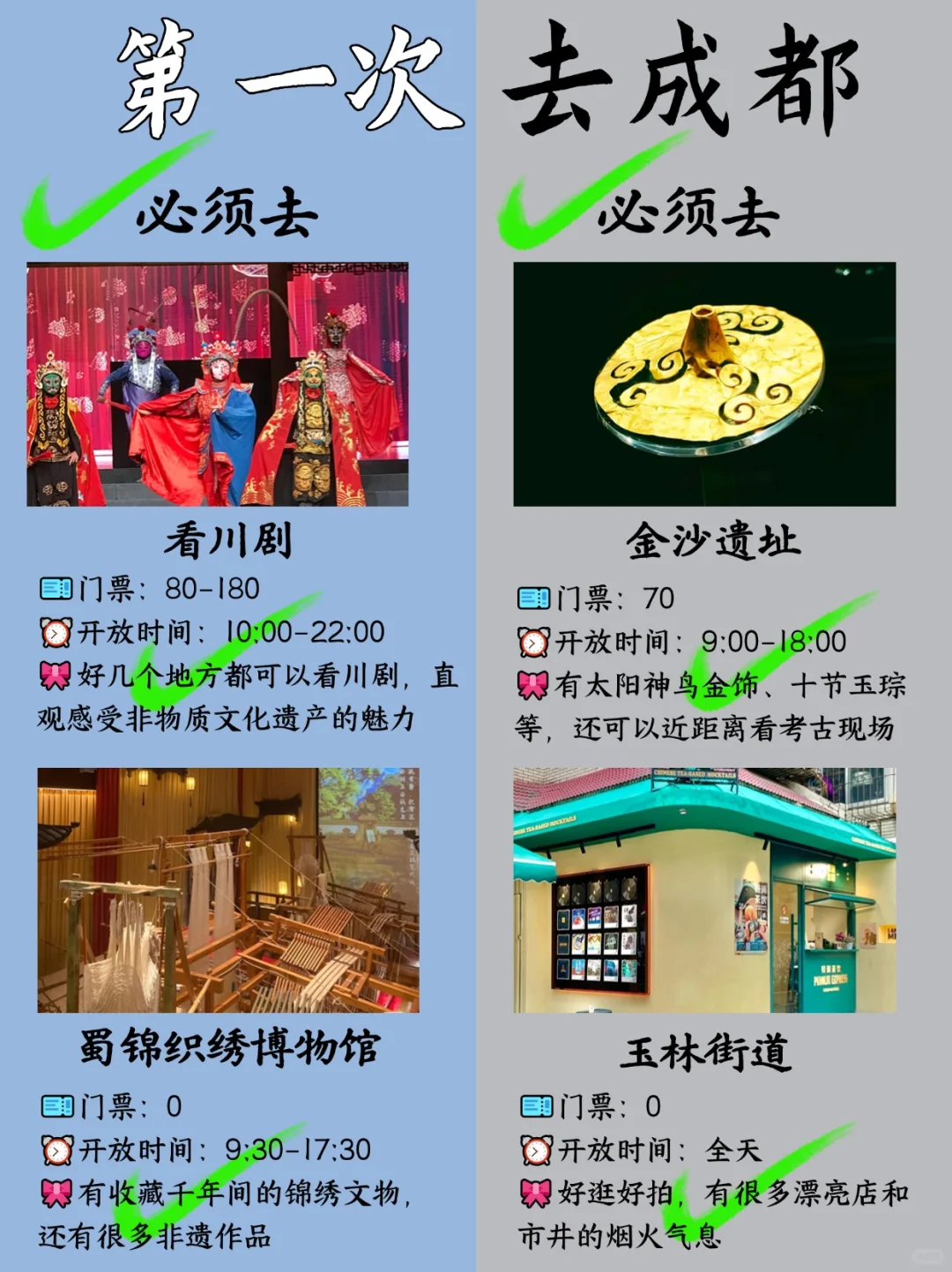 土著告诉你：第一次来成都怎么玩❓别乱跑了