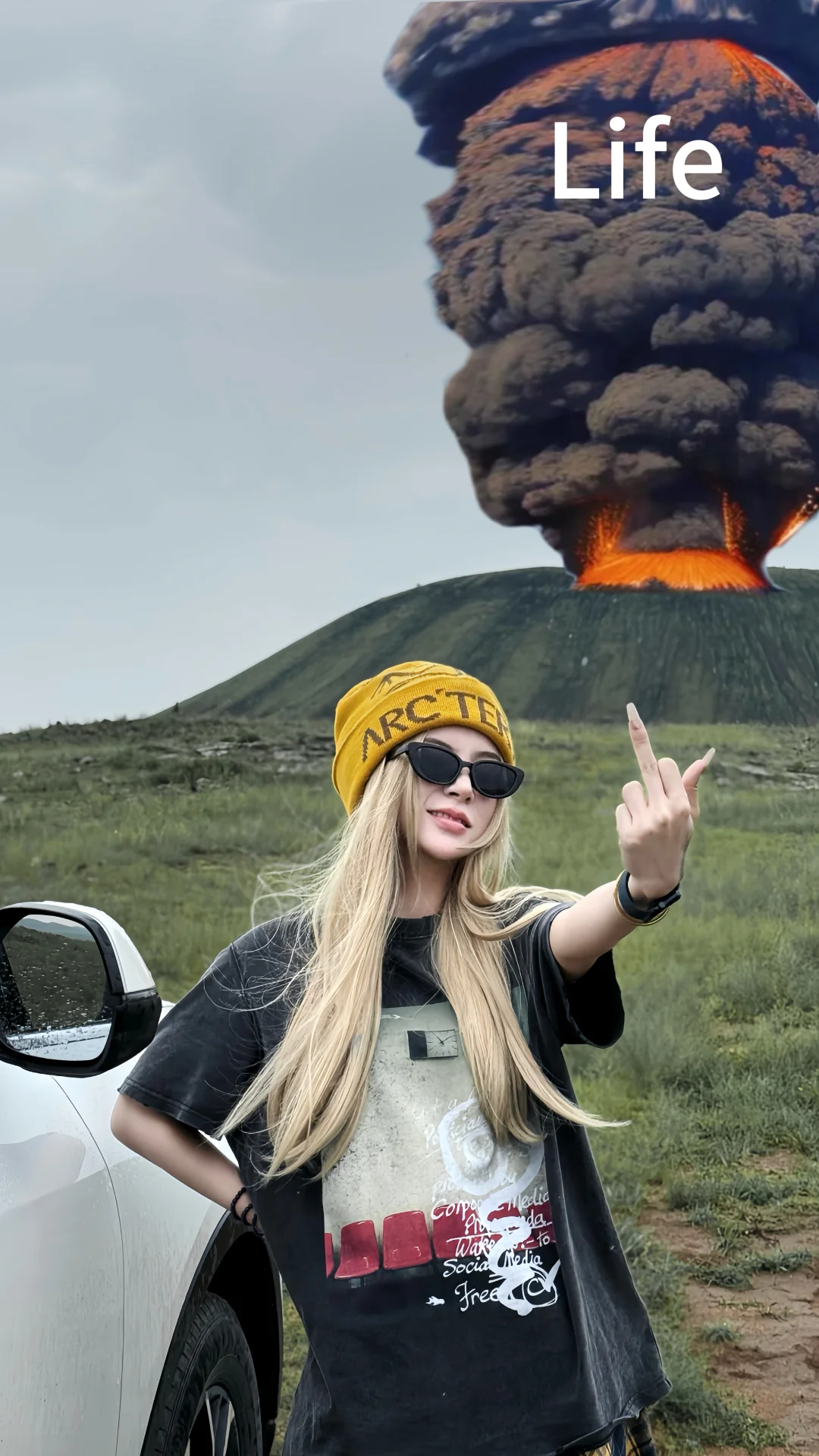 我会搞砸一切并坐在美丽的废墟上休息一天