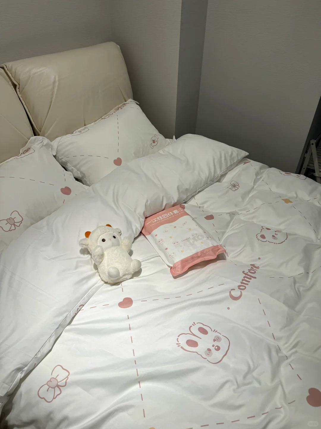 完全不像一次性的！！一次性四件套巨满意👍