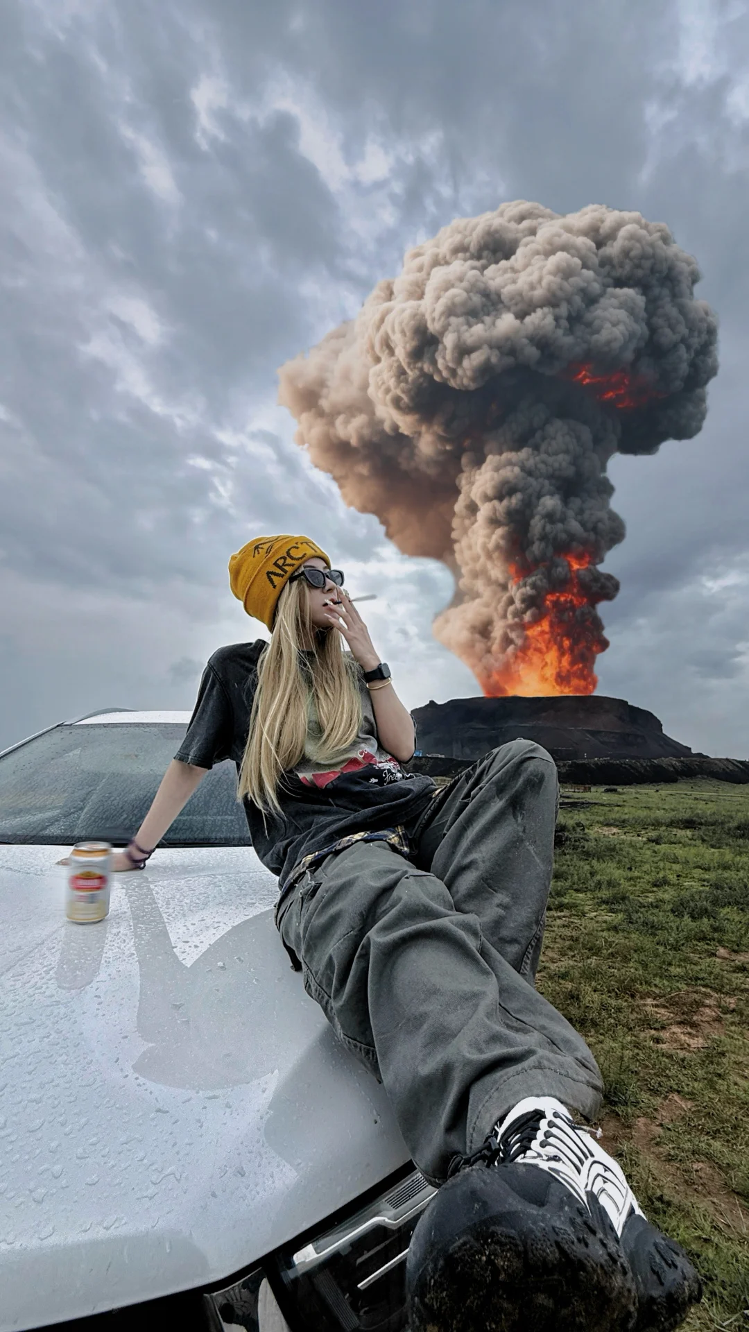 我会搞砸一切并坐在美丽的废墟上休息一天