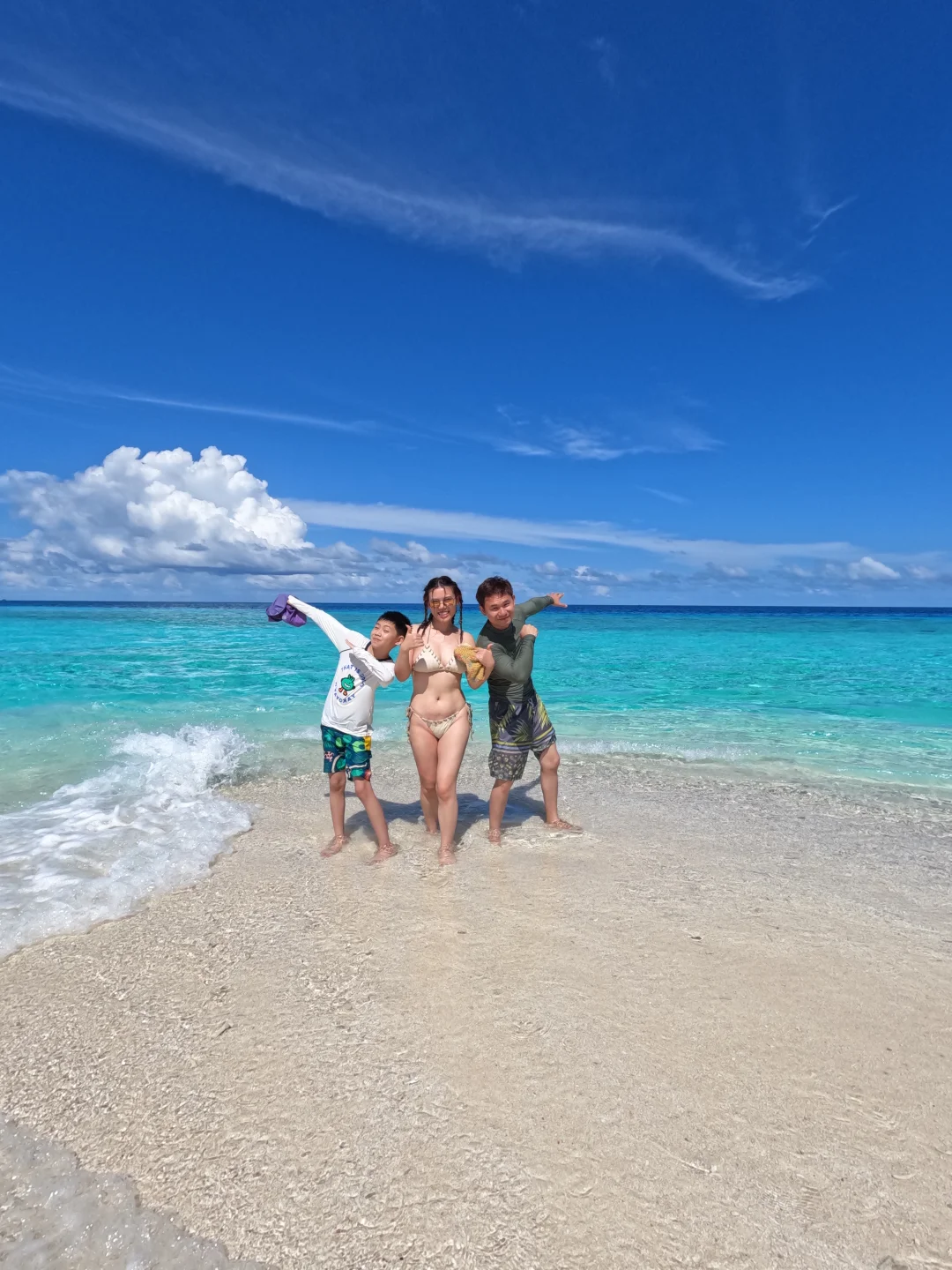 马代居民岛两大一小5天4晚8K➕玩些啥❓❗️