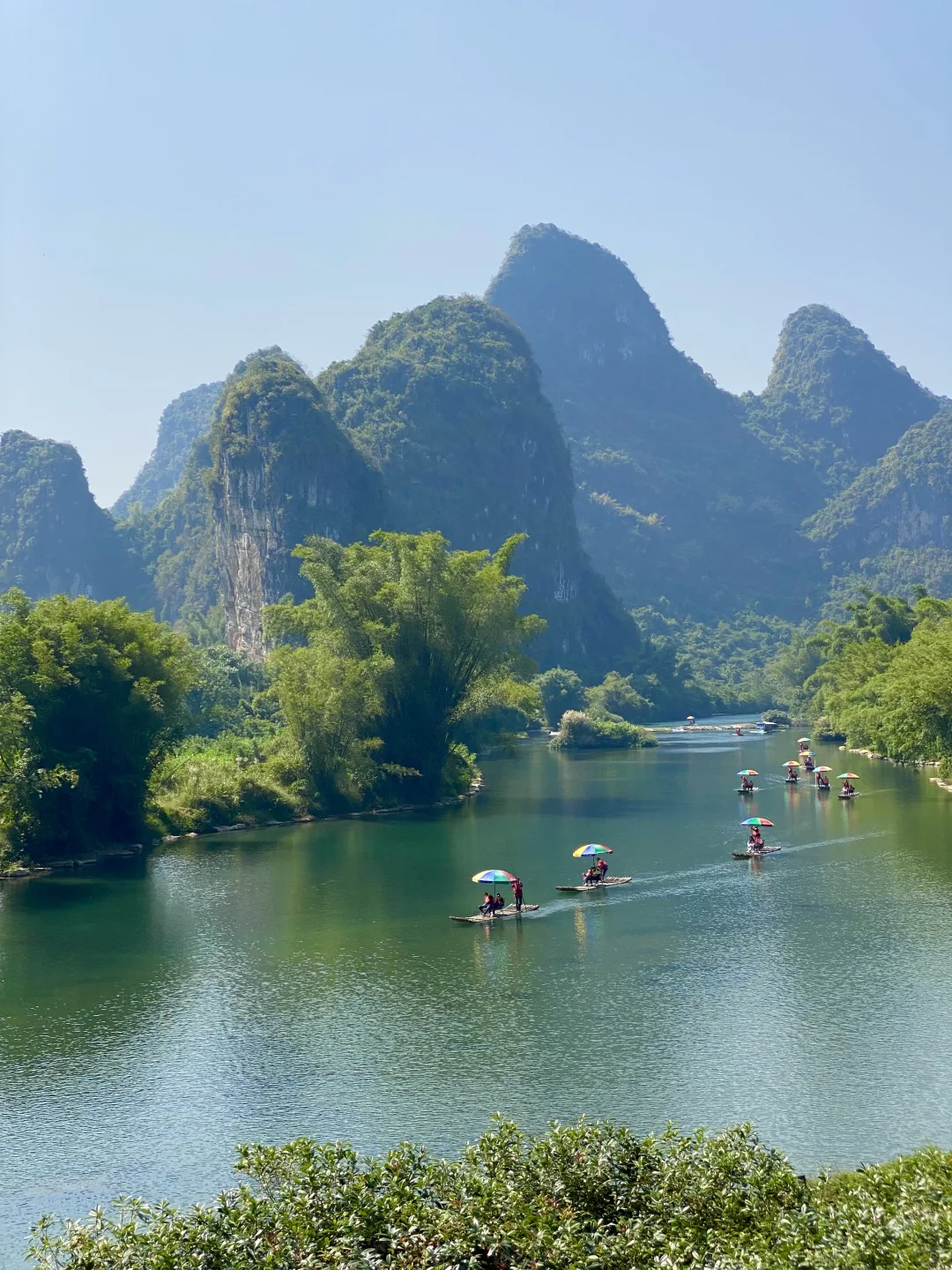 太爱广西了！随手一拍就是画…..