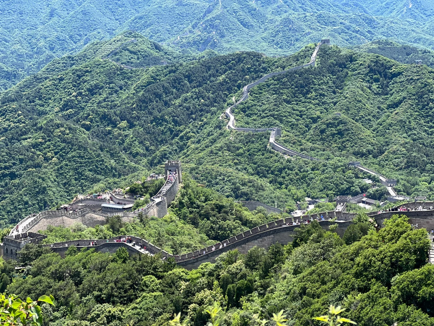 🏞️长城最高点的风景真的很好
