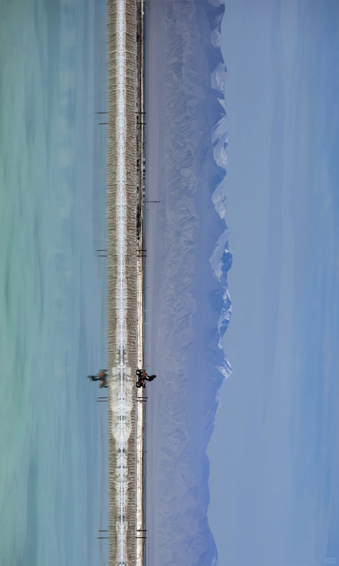 📍茫崖翡翠湖｜昆仑雪山下的翡翠和天空之镜