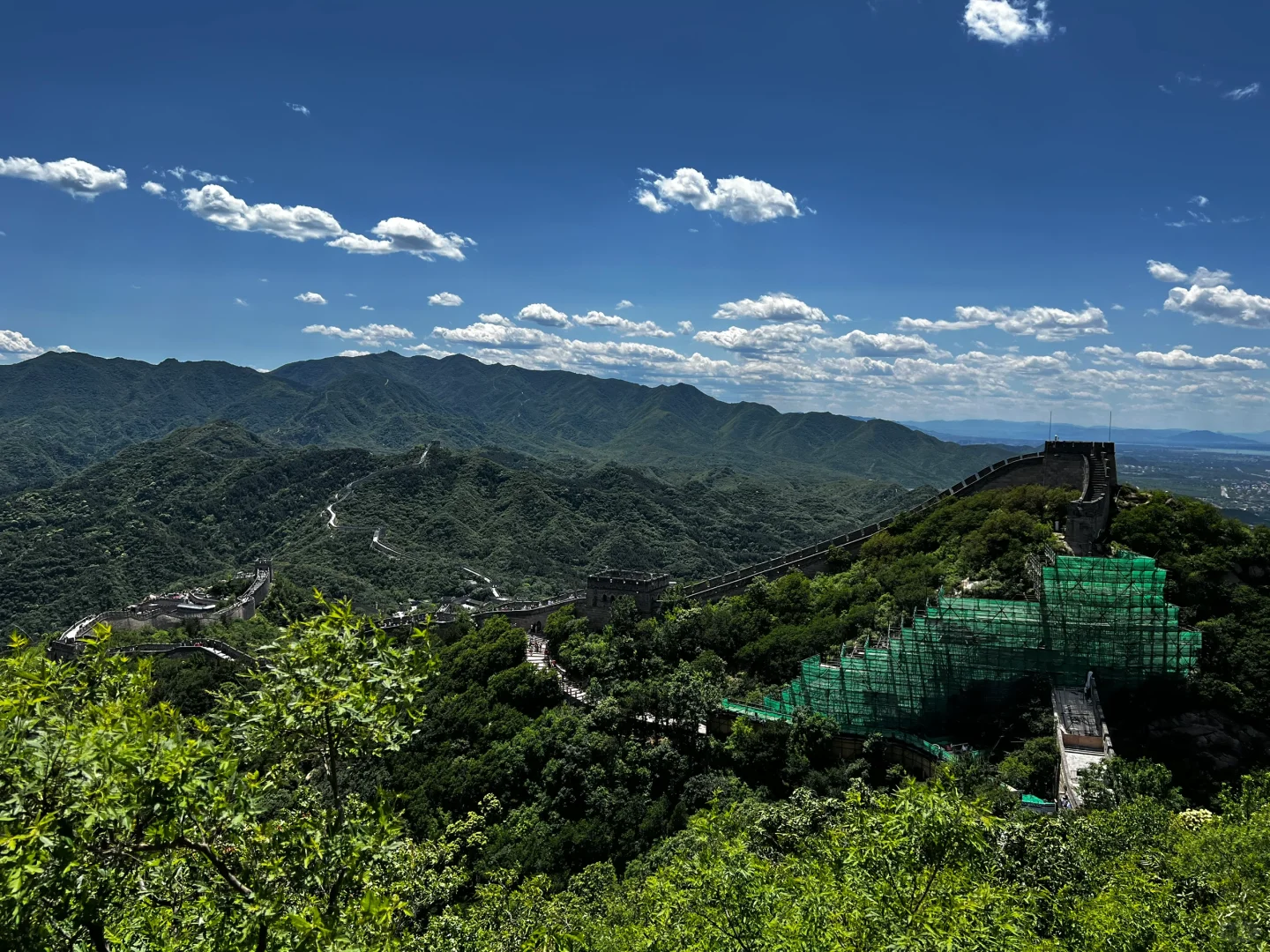 🏞️长城最高点的风景真的很好