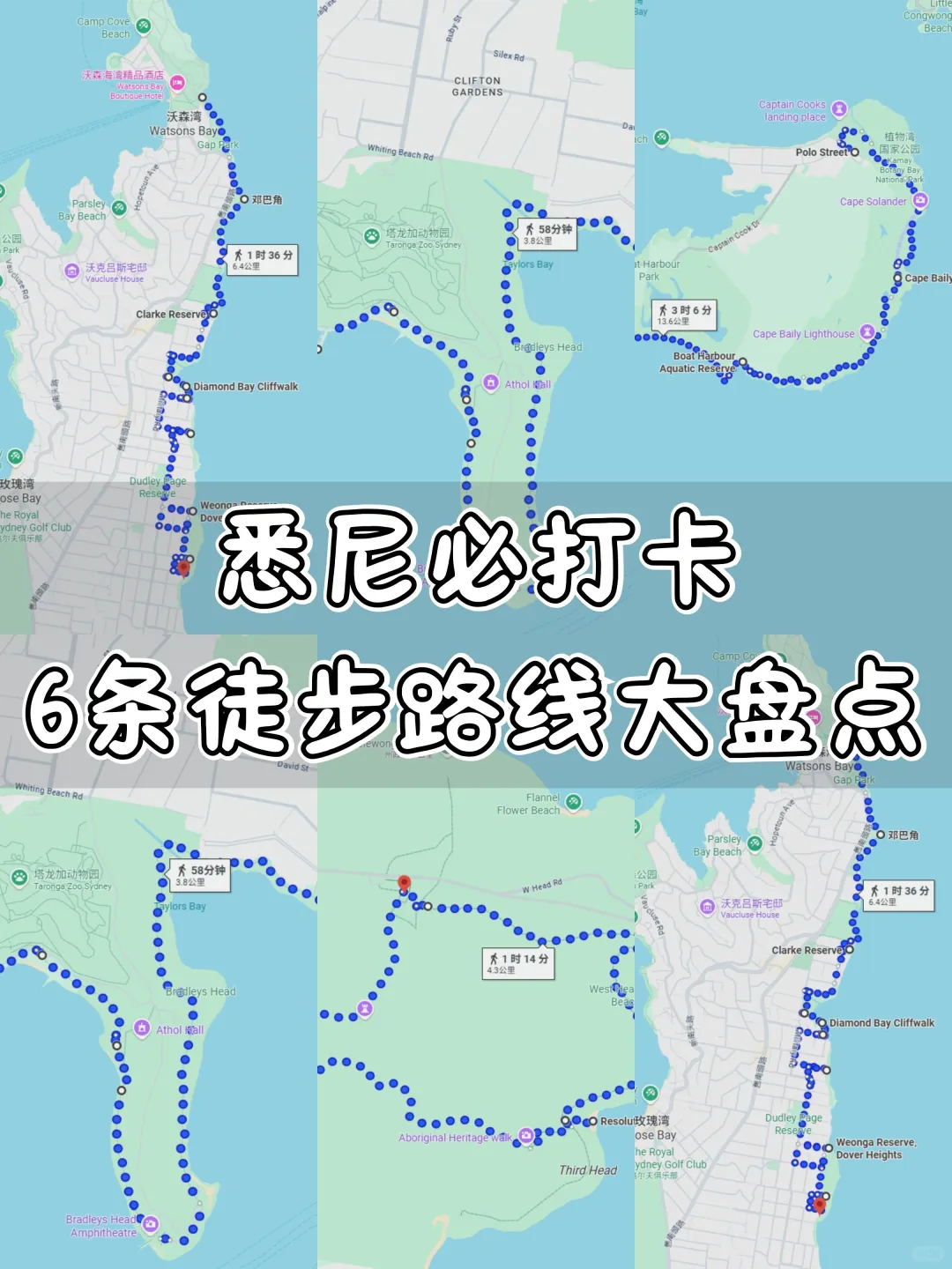 📍悉尼必打卡6条徒步路线盘点⛰