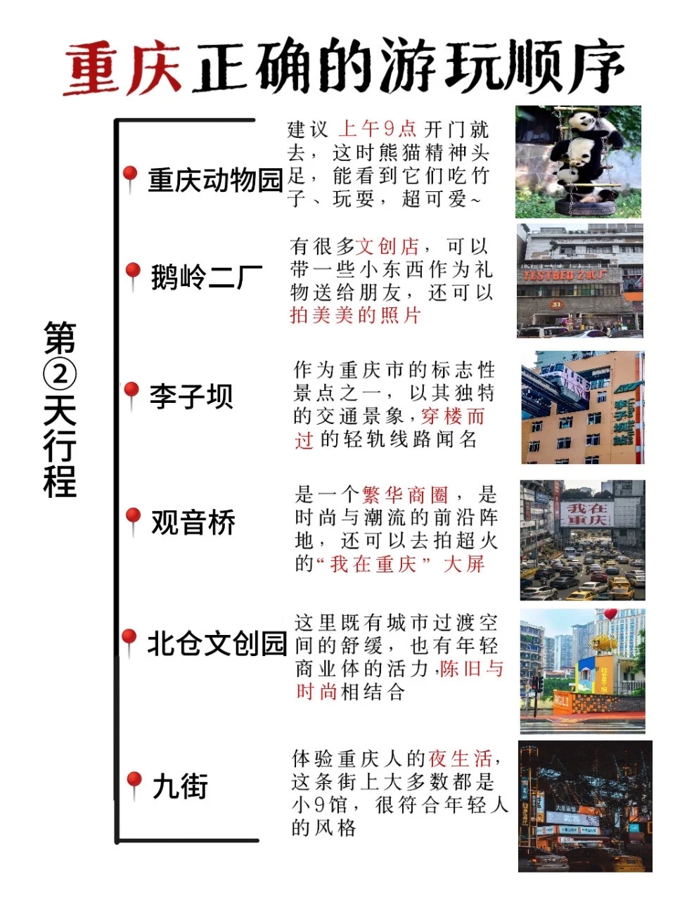 来重庆旅游看这篇攻略就够啦‼️