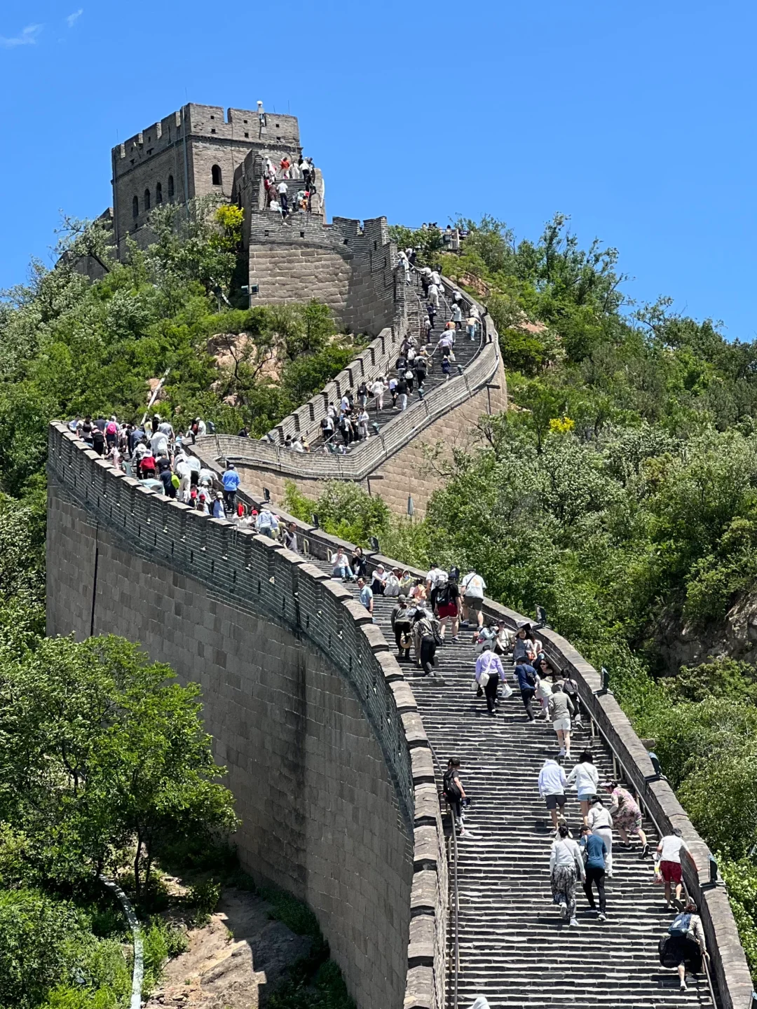 🏞️长城最高点的风景真的很好