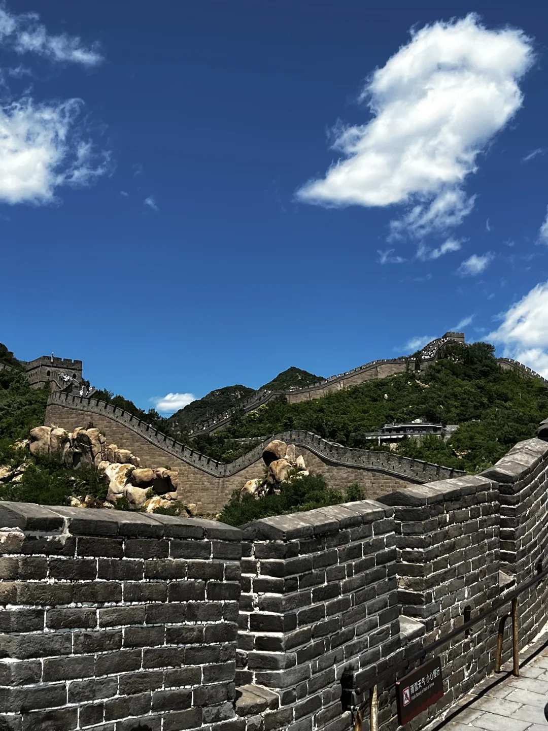 🏞️长城最高点的风景真的很好