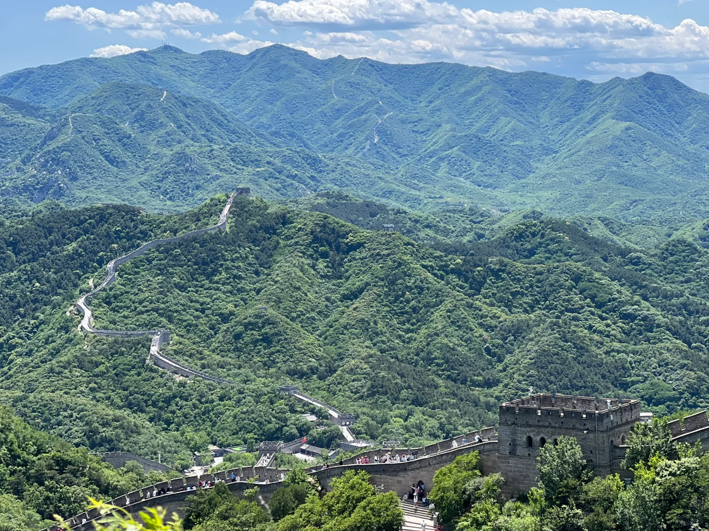 🏞️长城最高点的风景真的很好