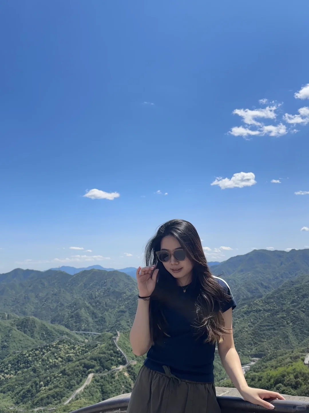 🏞️长城最高点的风景真的很好