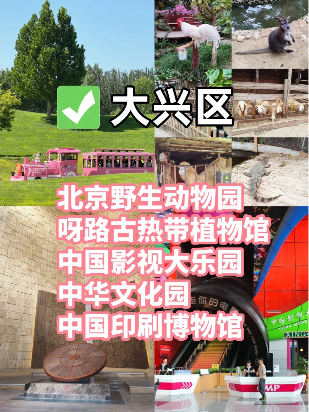 北京12个景区，排名前5景点