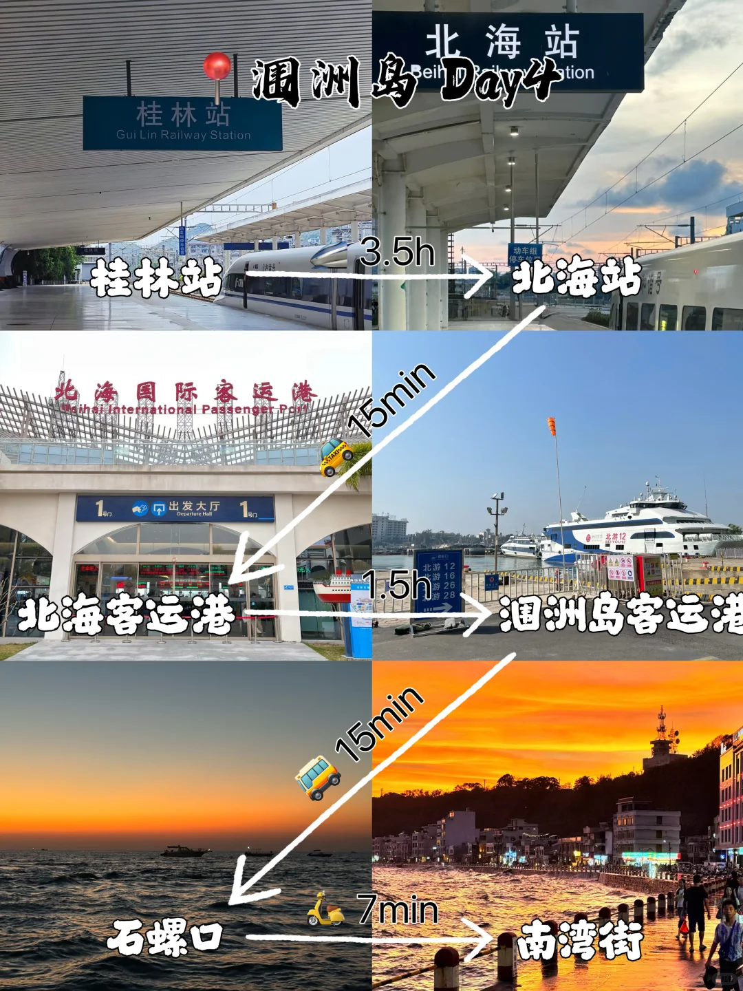 广西8日游 | 阳朔→桂林→涠洲岛→北海🏖️