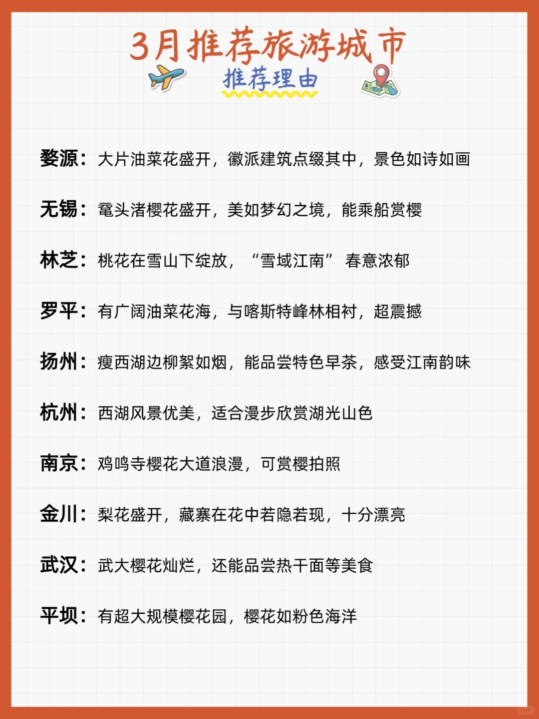 📅【2025旅行时间表】每月一个宝藏地