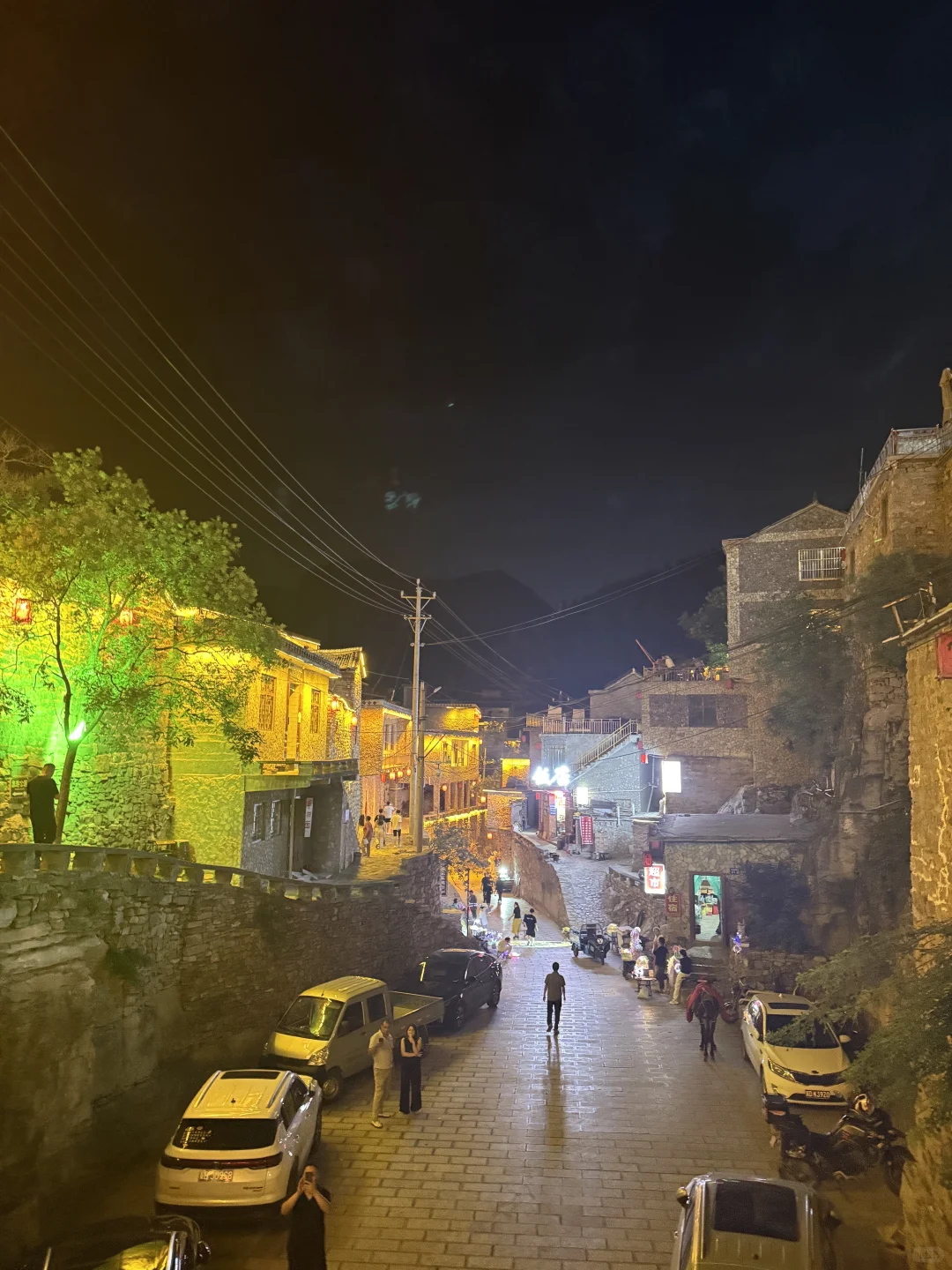 邯郸周边游｜大洼村夜景美到像丽江！