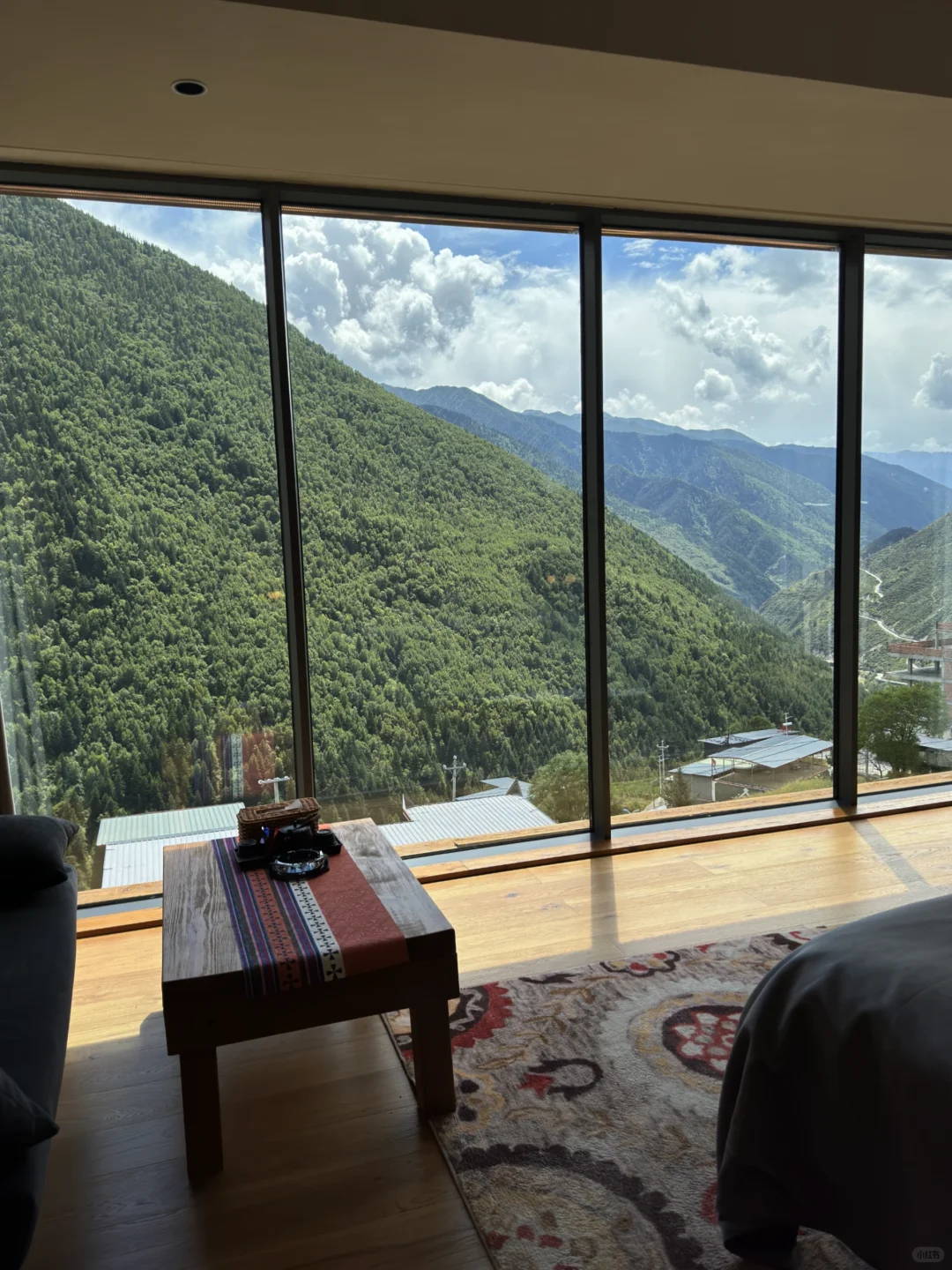 🏔️四姑娘山下的观景民宿|不想退房‼️