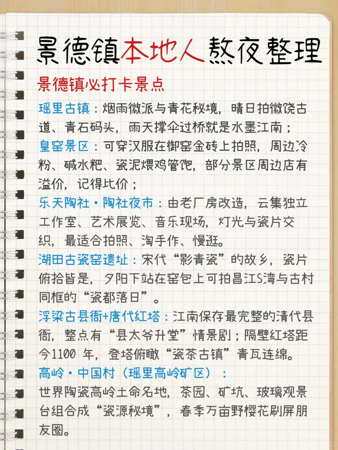 景德镇土著❗整理不绕路陶瓷圣地3日游
