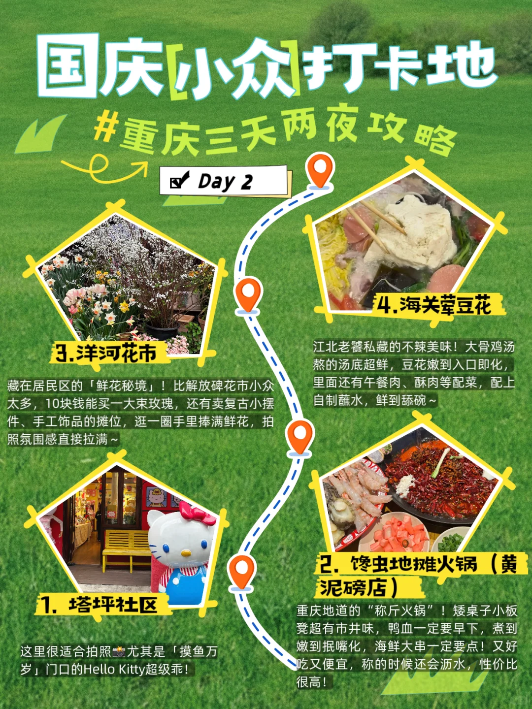 国庆来重庆，这些地方必去！🔥