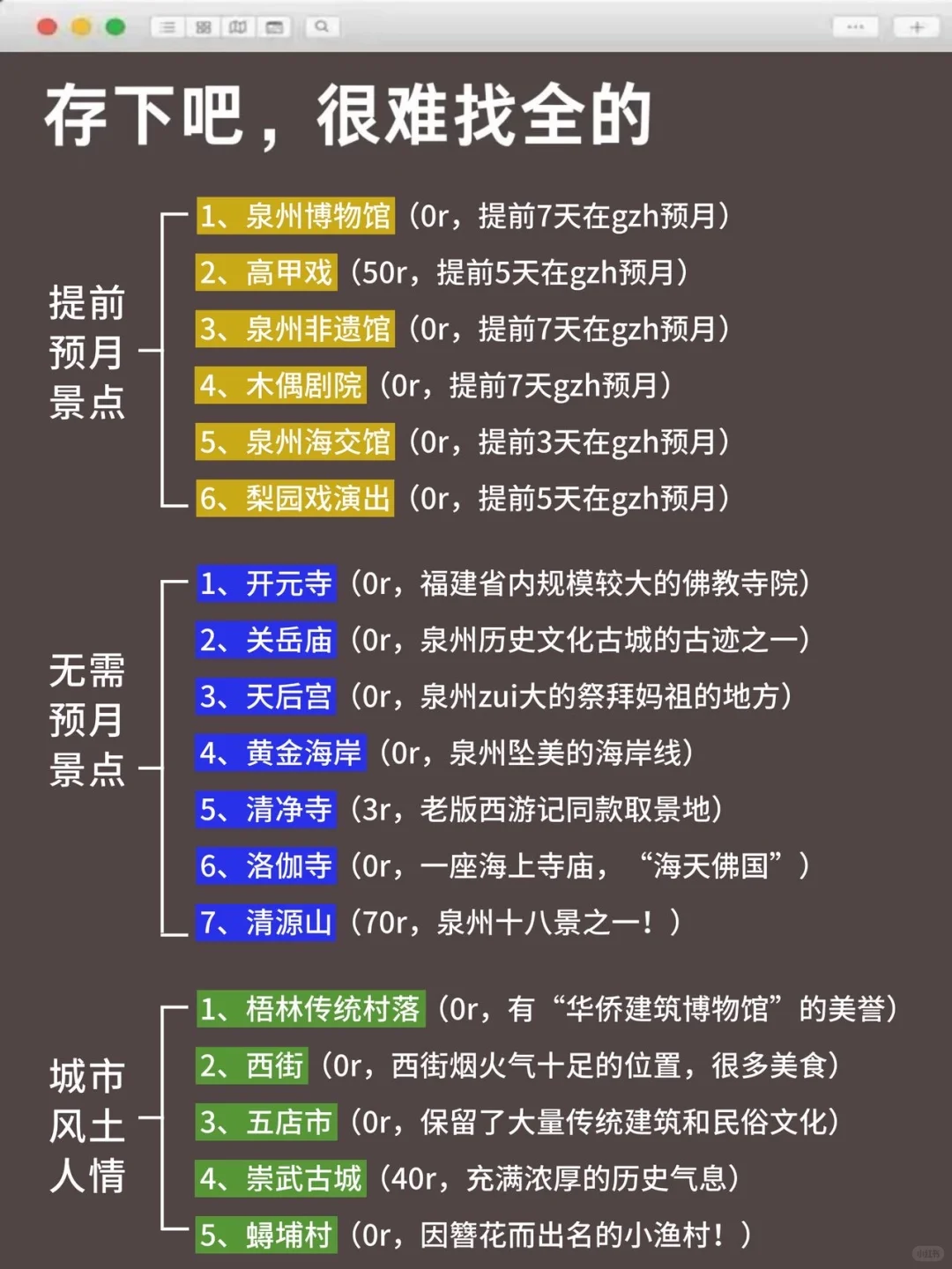 已被宰🤬9-10月去泉州的姐妹们一定要听劝!!