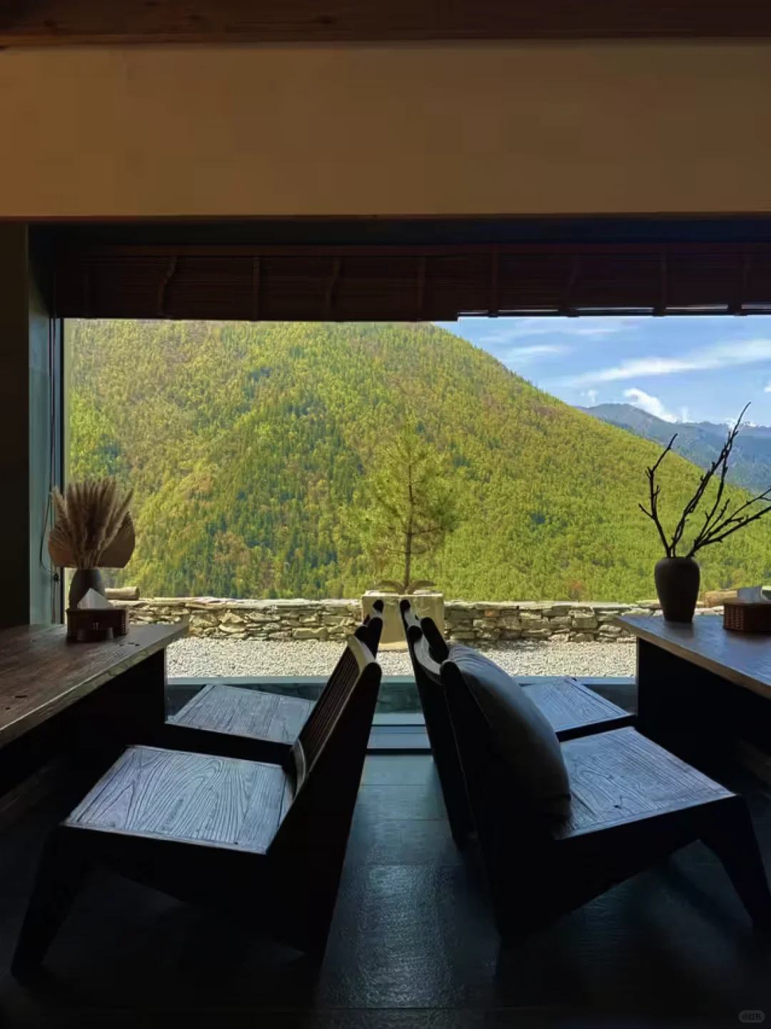 🏔️四姑娘山下的观景民宿|不想退房‼️