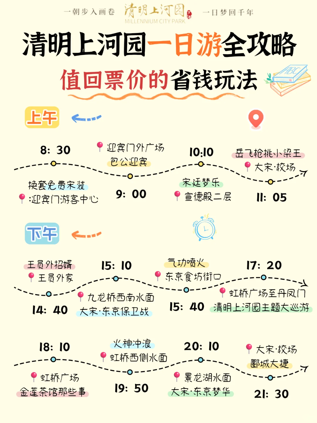 清明上河园这样玩 值回票价！