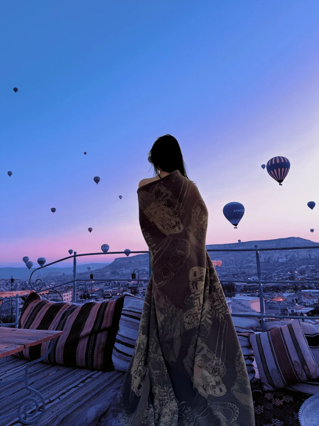 凌晨五点 我在自然中醒来～