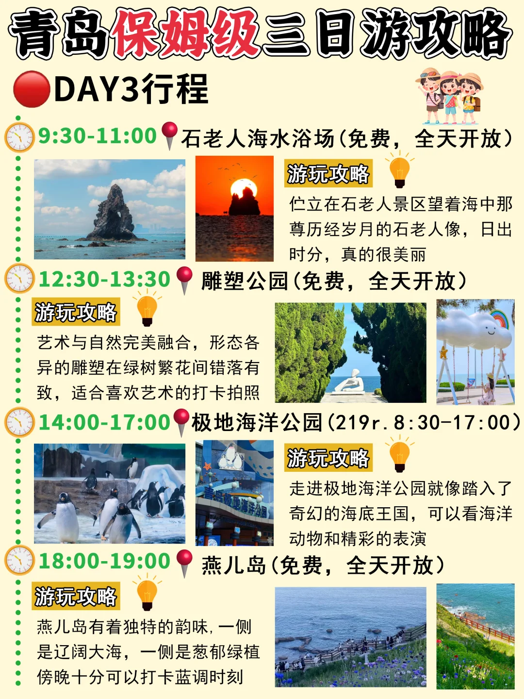 青岛3⃣️天2⃣️夜攻略❗看完不踩雷