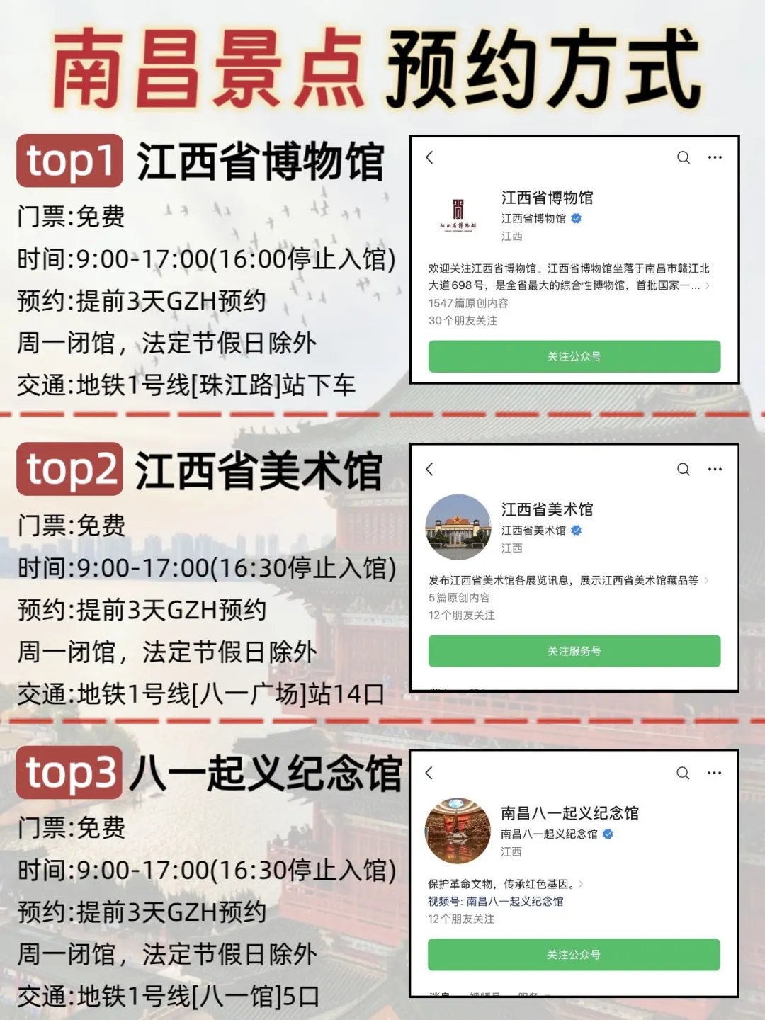 南昌土著…掏心窝整理的超全旅游攻略！