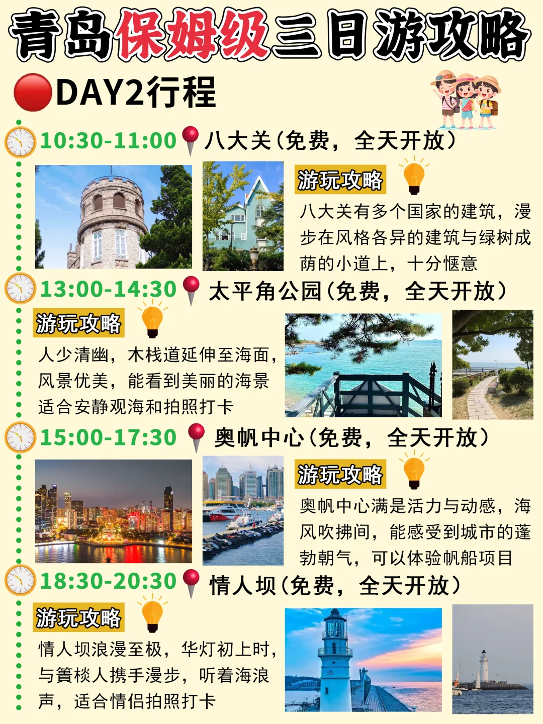 青岛3⃣️天2⃣️夜攻略❗看完不踩雷